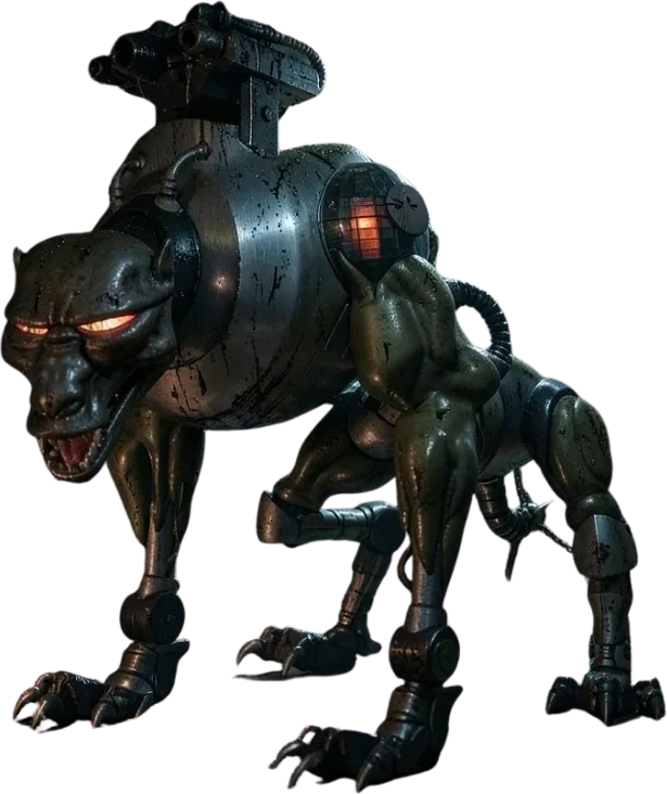 Bio-Mech Blood Hound, a four-legged tracker creature