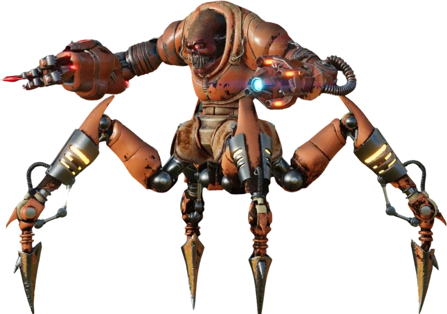 Bio-Mech Cancer, Dr. Sanjay's siege-tank creature