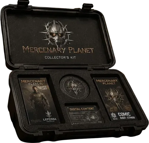 Mercenary Planet Collector's Kit