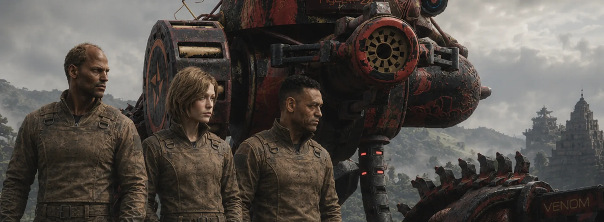 The Resistance and the mech