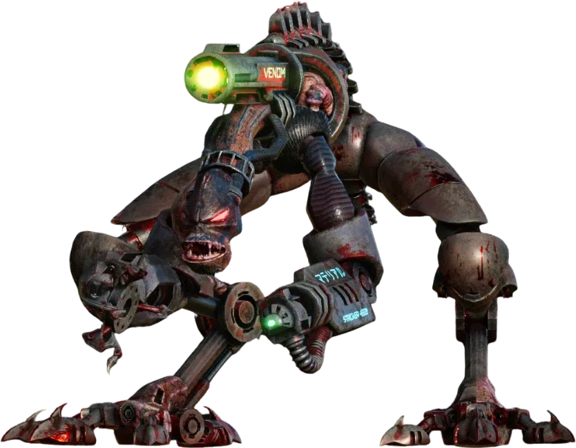 Bio-Mech Striker, Dr. Sanjay's shapeshifting creature